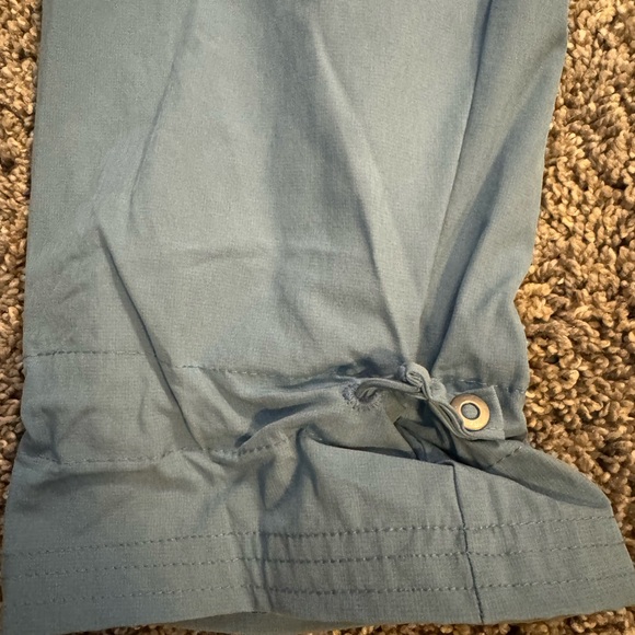 FIGS SAUMER HIGH WAISTED JOGGER SCRUB PANTS COLOR BLUE NWT - Picture 8 of 13